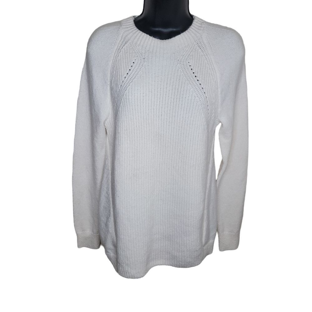 Loft Nwt wool & alpaca blend cable knit sweater size Small